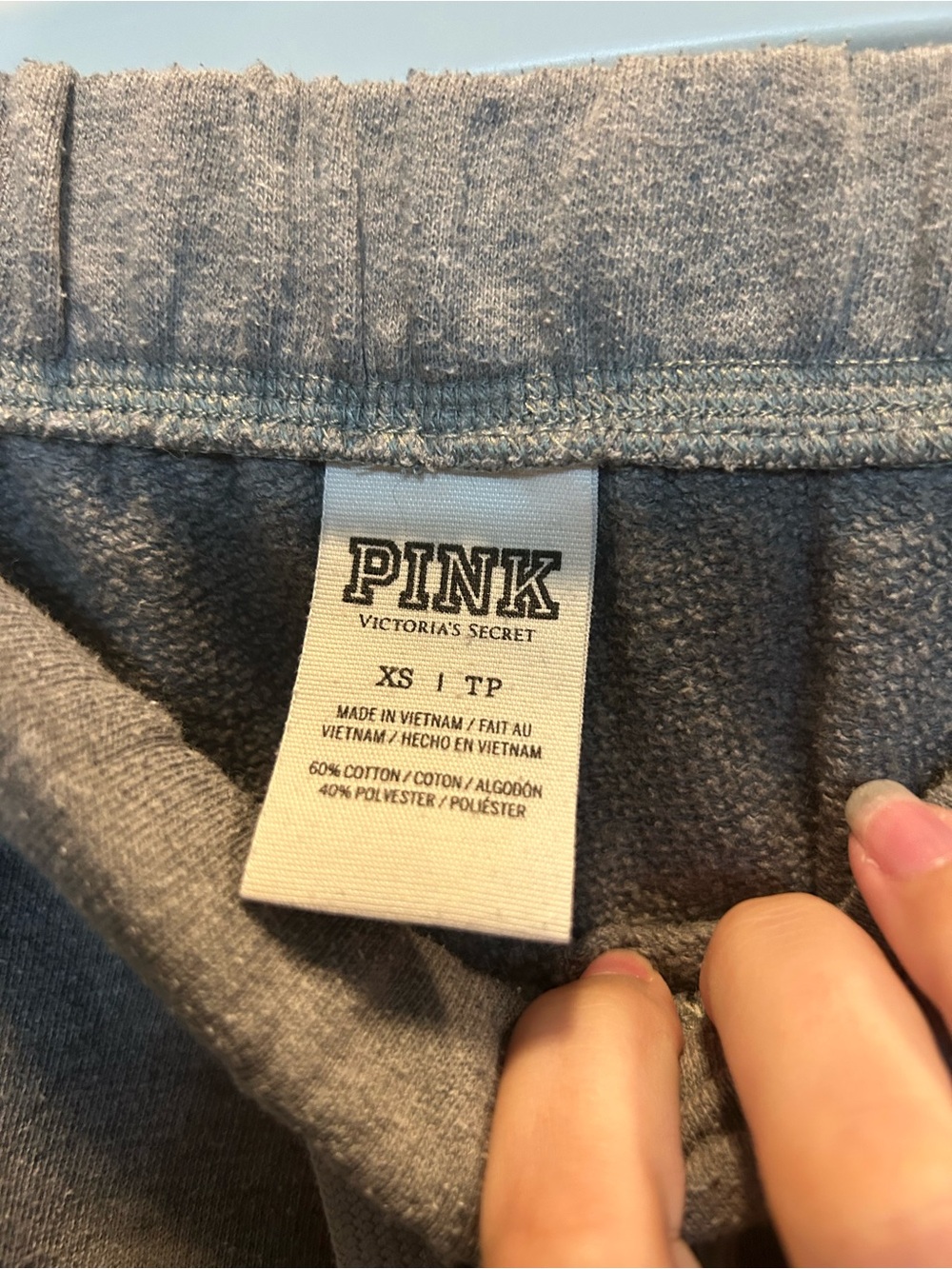 PINK Victoria's Secret Grey Lounge Sweatpants - Picture 3 of 3